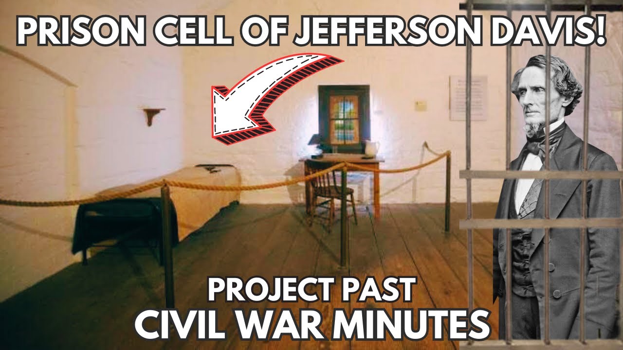 Exploring Jefferson Davis' Prison Cell : Fort Monroe, Virginia