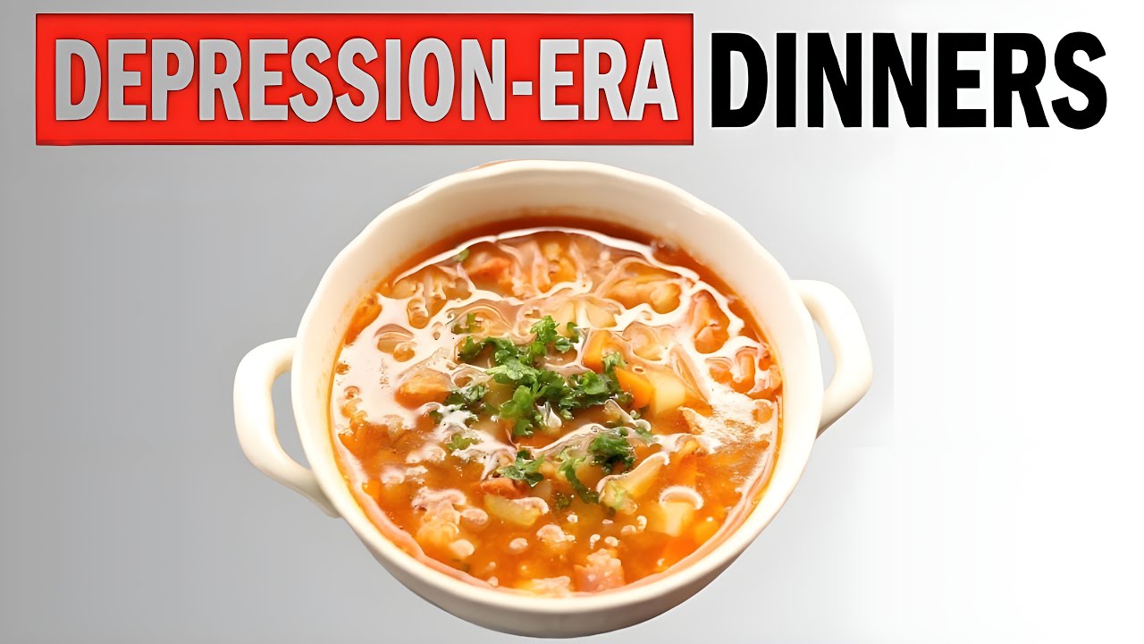 15 Forgotten Depression Era Dinners That Kept Families Alive
