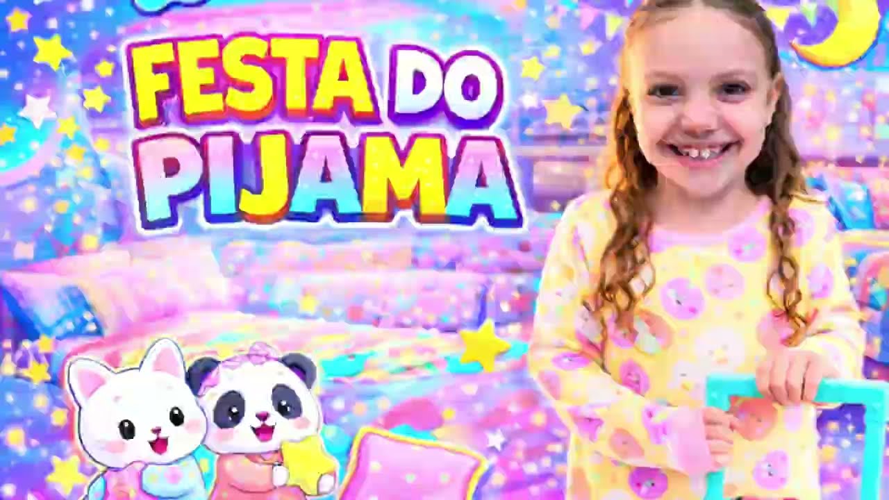 Dormir? Nada disso! FESTA DO PIJAMA 💤😂