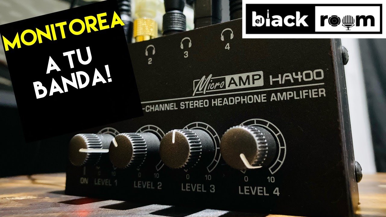 BEHRINGER HA400 | La Mejor Manera De Empezar En El Monitoreo