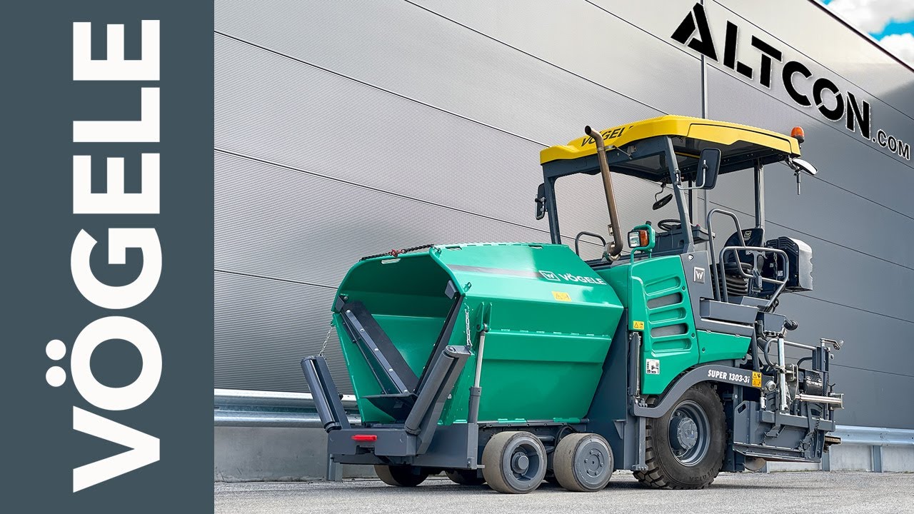 For sale: VÖGELE SUPER 1303-3I Stock Number - M02688 ALTCON Heavy Road Equipment- worldwide supplier
