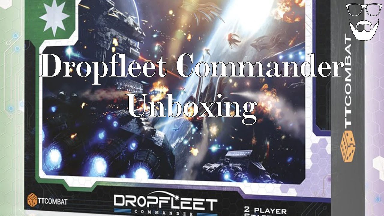 Dropfleet Commander - New 2  Player Starter Unboxing