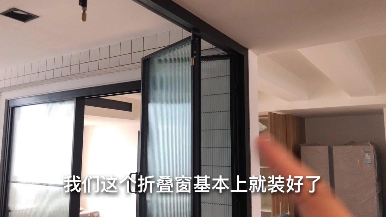 窄边框长虹玻璃移门加配缓冲器，安全开关不夹手，装修效果更好看