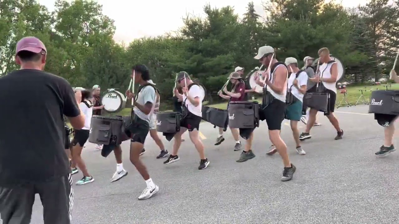 Boston Crusaders 2022 Drumline - 6/30 Rehearsal - Drum Feature