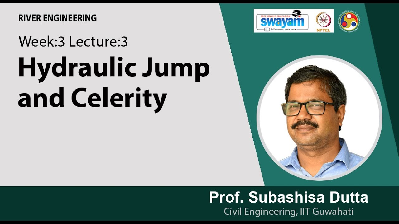 Lec 9: Hydraulic Jump and Celerity