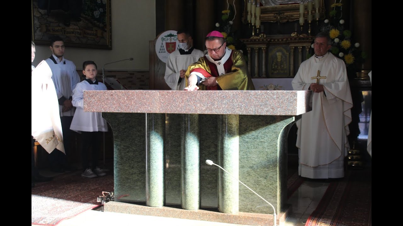 Konsekracja ołtarza w parafii Św. Witalisa | Tuszyn 2021