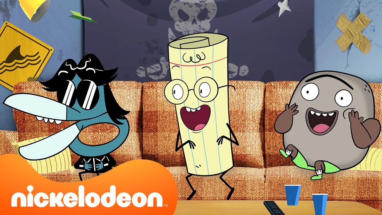 ¡Los mejores momentos de compañeros de cuarto con Piedra, Papel y Tijeras! | Nickelodeon en Español