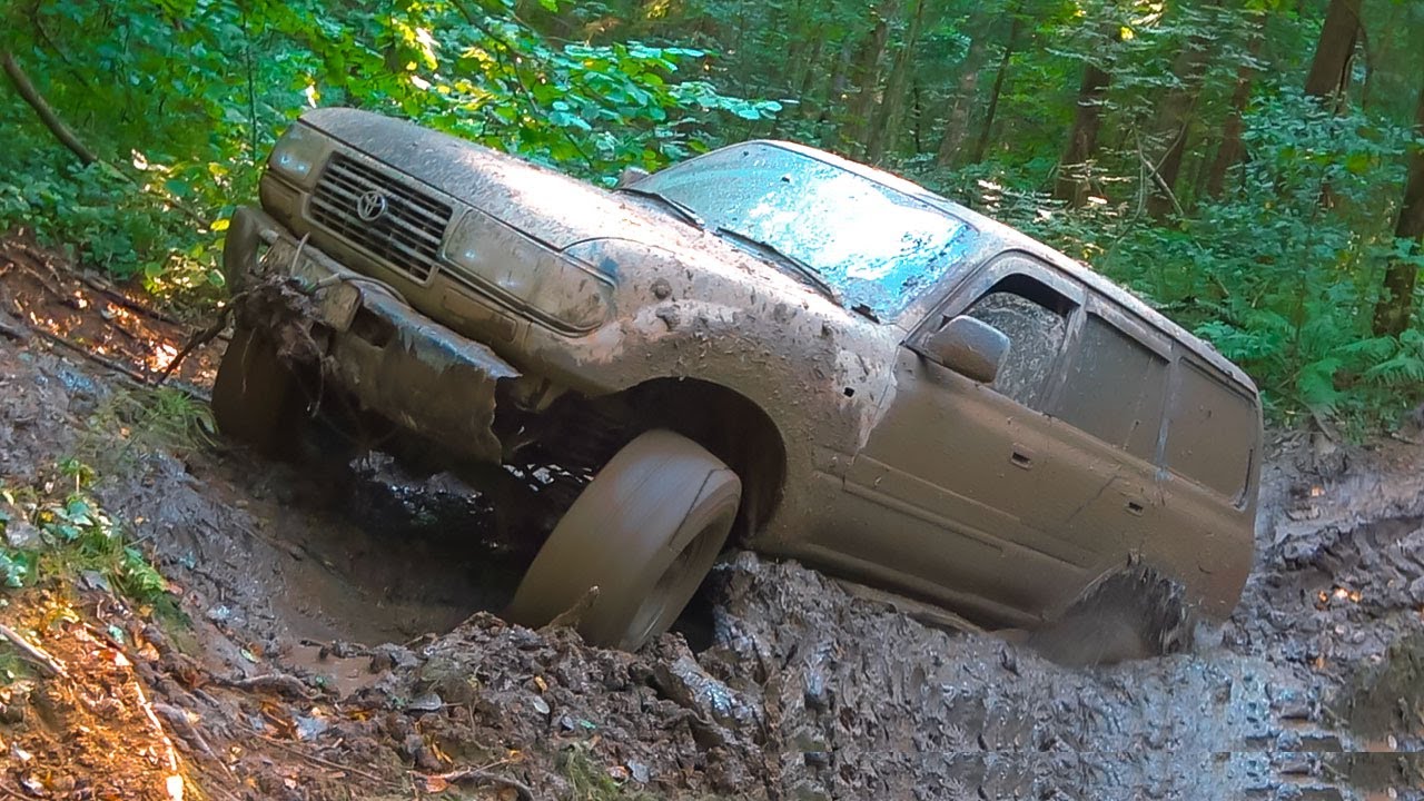 Что может Крузак против Jeep Cherokee Нива, Уаз и Toyota 4 Runner на бездорожье Что было дальше?