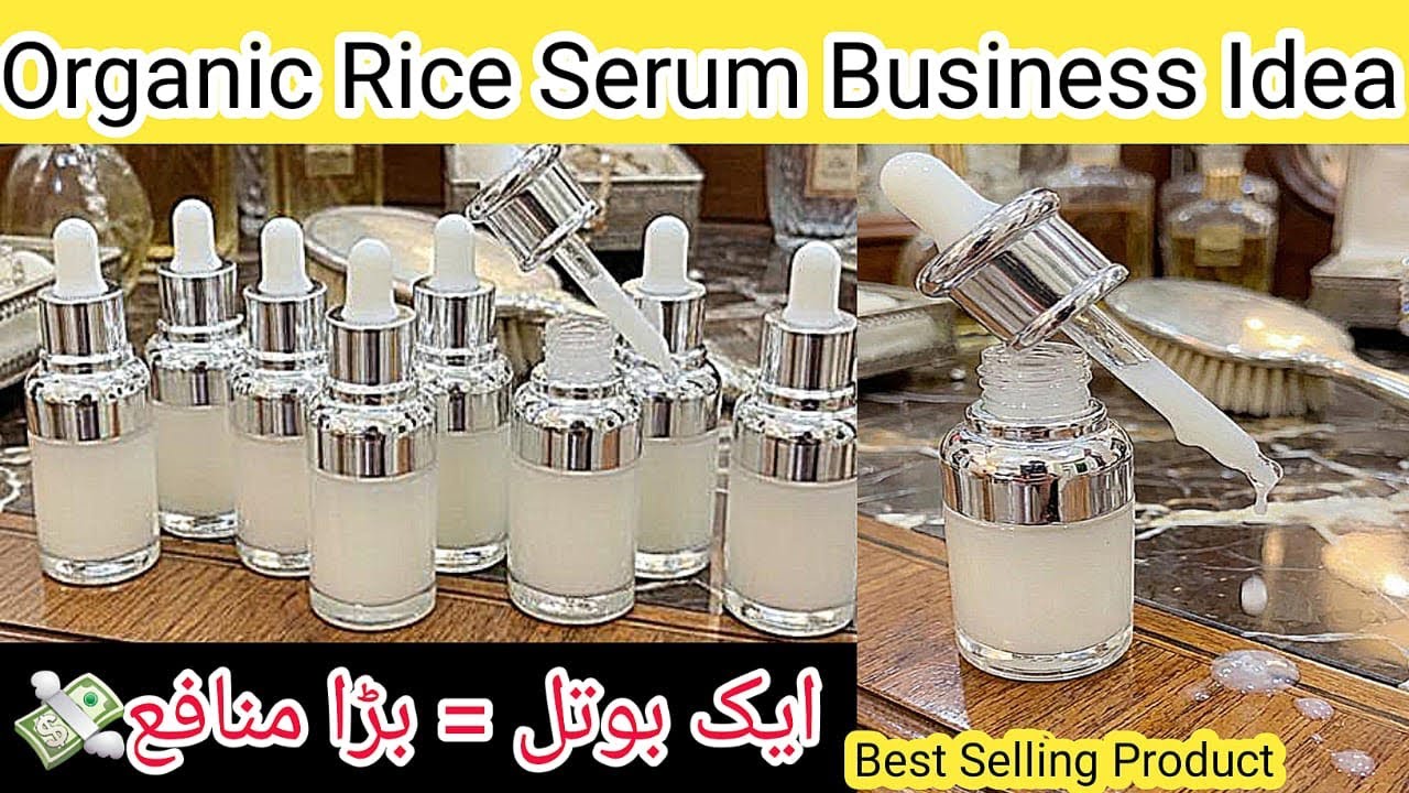 💯%Organic Rice Serum Business Idea2026|korean Rice Serum for Whitening,Glow&Anti-Aging|#herbsbywish 