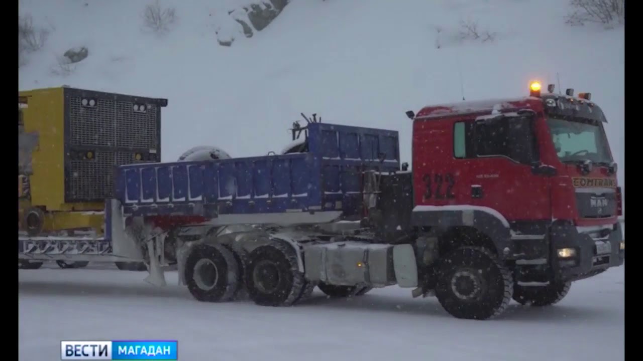 Первые в России Komatsu 730E-8 для Наталкинского ГОК