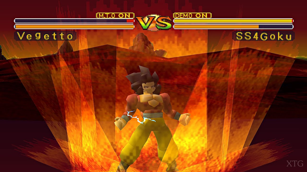 Dragon Ball GT: Final Bout - All Super Moves PS1 Gameplay HD