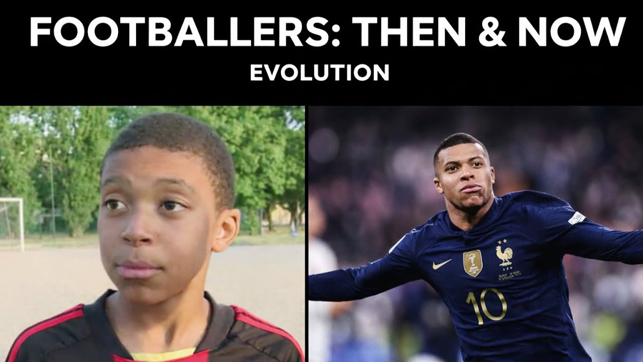 Football Legends: THEN vs NOW - Rare & Unseen Photos You've NEVER Seen Before! 😱
