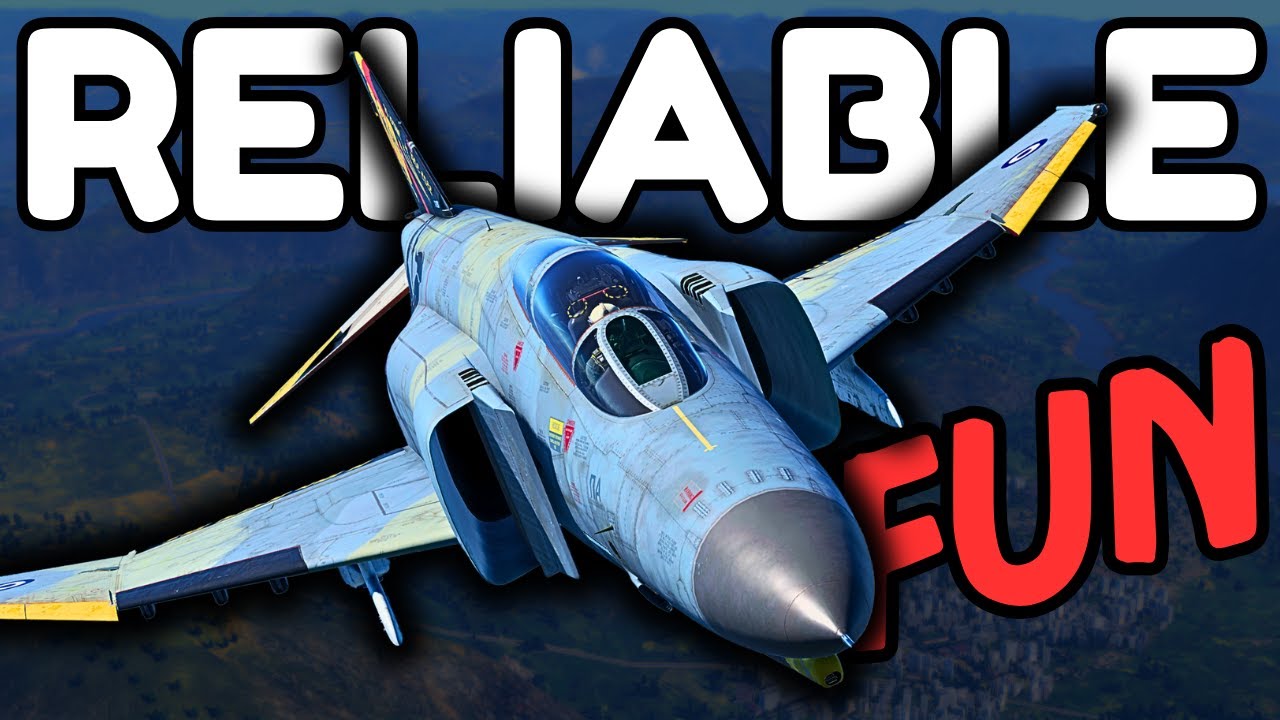 The F4E Phantom: Most FUN (free, lol) Plane? | War Thunder