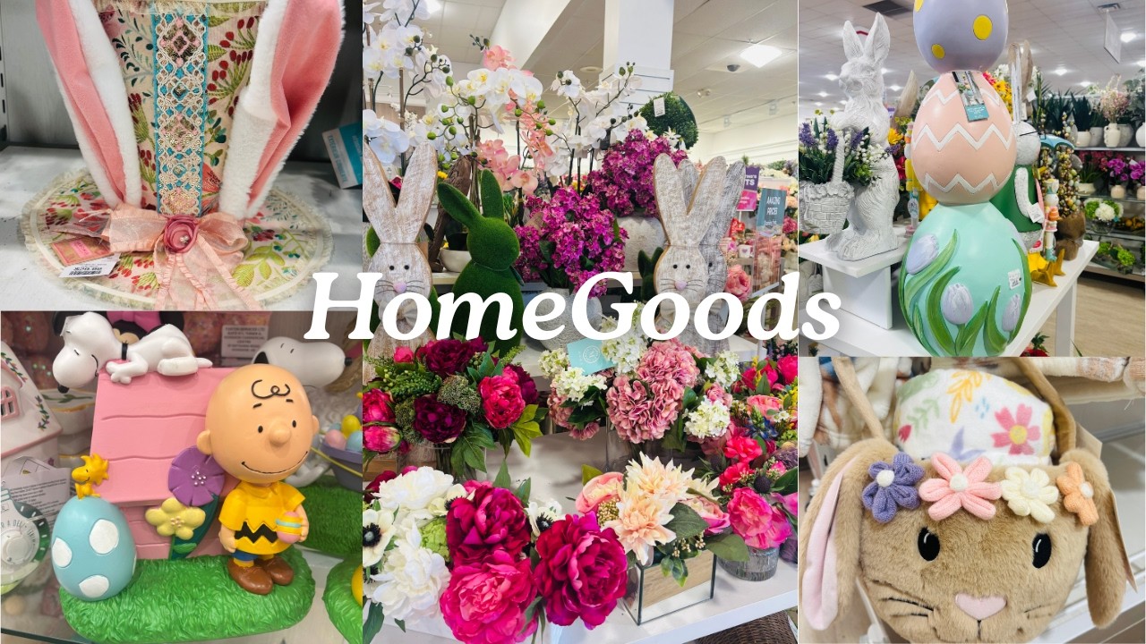 HomeGoods: New Arrivals! Spring & Easter Home Decor!