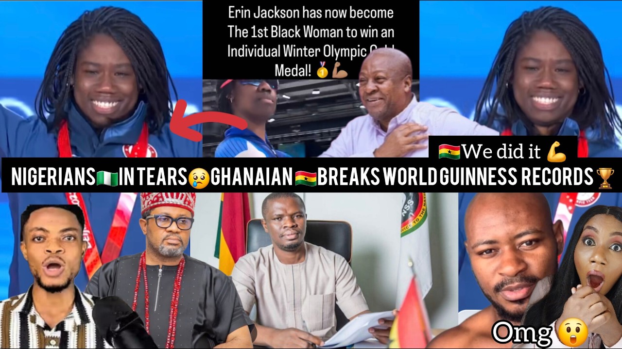BREAKING💃🔥NIGERIANS🇳🇬REACT IN PAIN AS A GHANAIAN🇬🇭HIT🏆GUINNESS RECORDS.