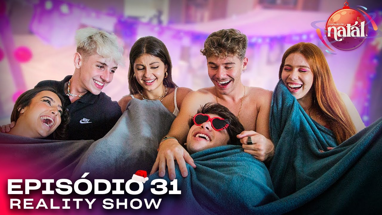ELES GANHARAM UMA FESTA DO PIJAMA SURPRESA! (MANSÃO DE NATAL O REALITY) - Episódio 31