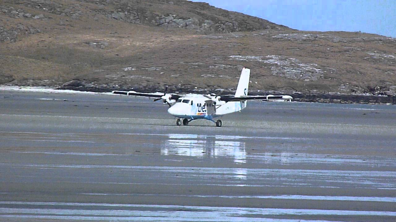 The most stunning landing spot in the world - Barra Airport