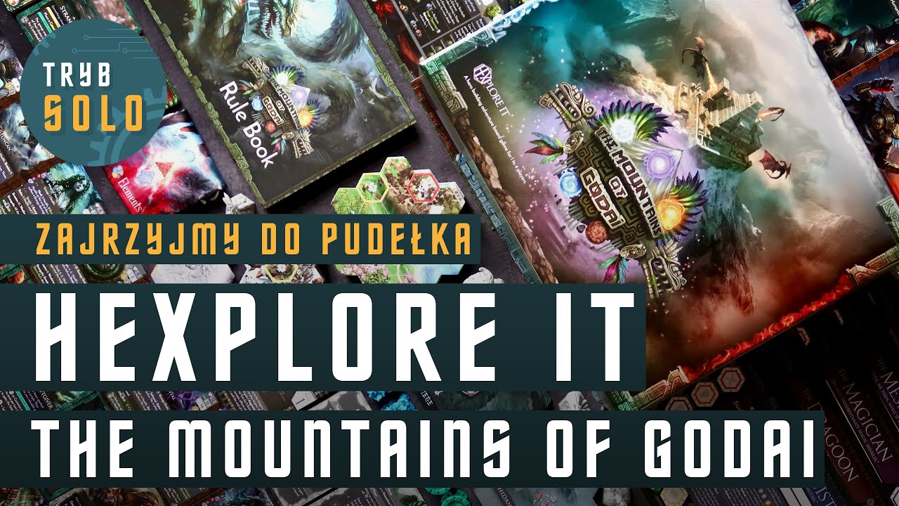 🇵🇱 HEXplore It: The Mountains of Godai | zaglądam do pudełka