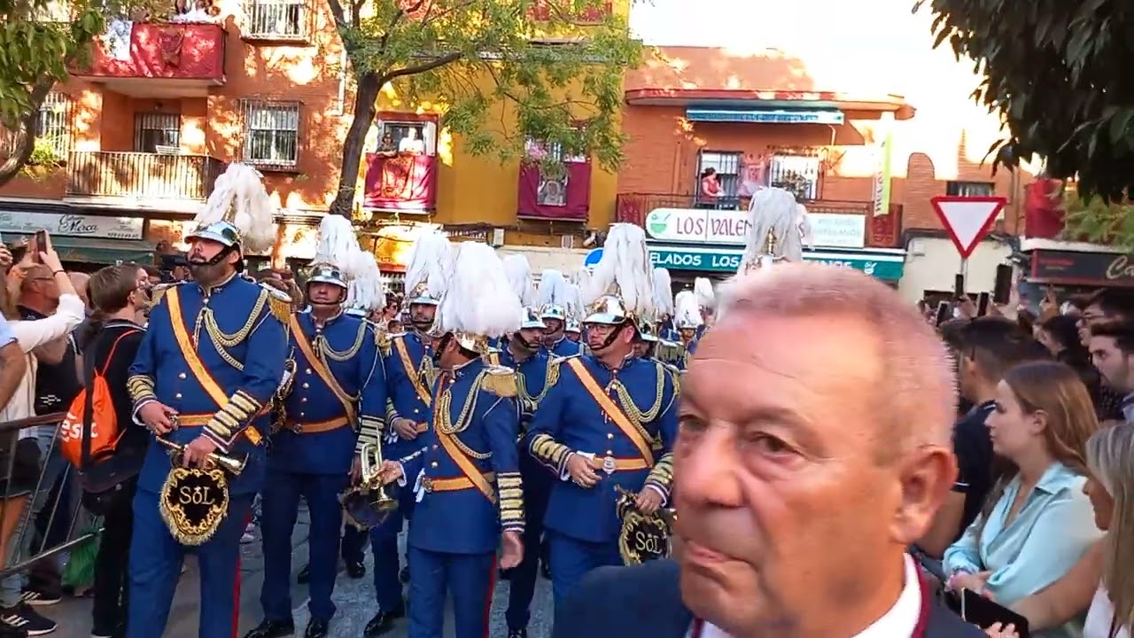 así llegaba la banda del sol a la parroquia de los dolores ( extraordinaria 2022🔴🔴