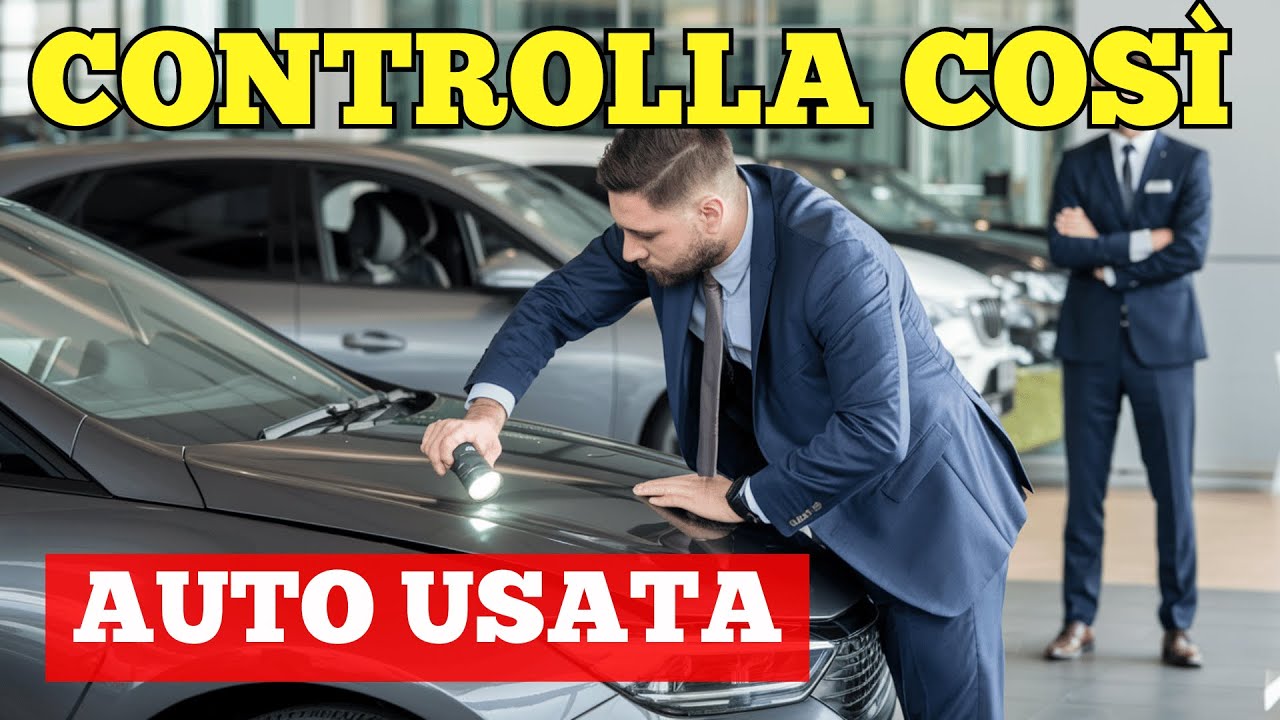 COMPRARE UN'AUTO USATA SENZA FARSI FREGARE (Guida Pratica ai controlli da svolgere)