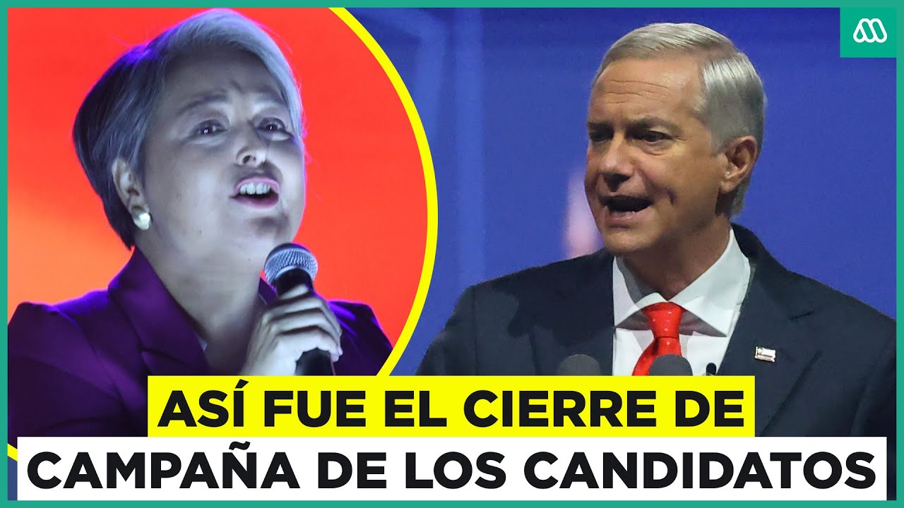 As&iacute; fue el cierre de campa&ntilde;a de los candidatos presidenciales