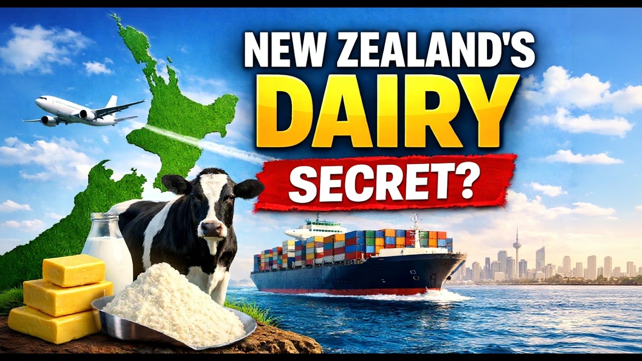 Why New Zealand Exports So Much Dairy