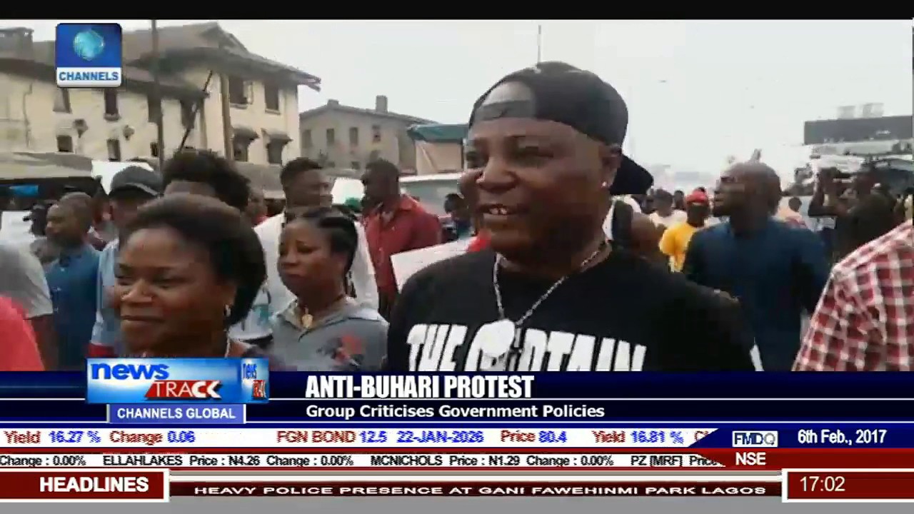 Thousands Of Nigerians Converge To Protest Government's Policies