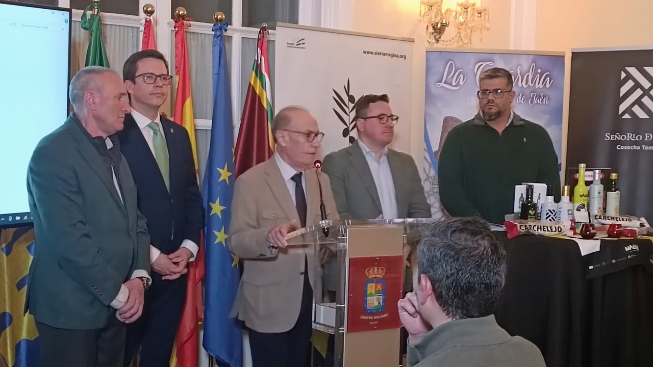 Presentación Aceites AOVE DO Sierra Mágina, Torres y La Guardia (Jaén) en Centro Riojano de Madrid