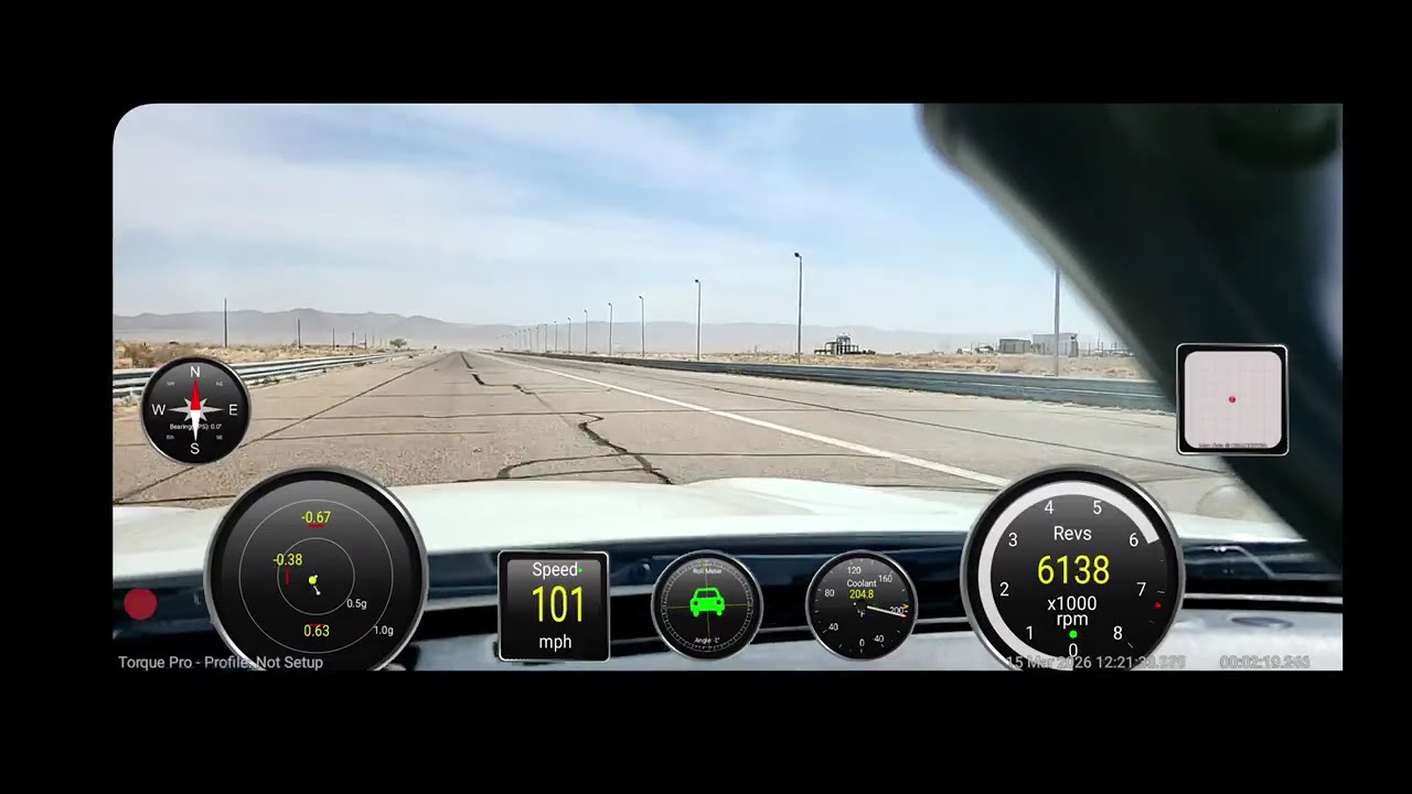 370z 1/4 mile in Albuquerque