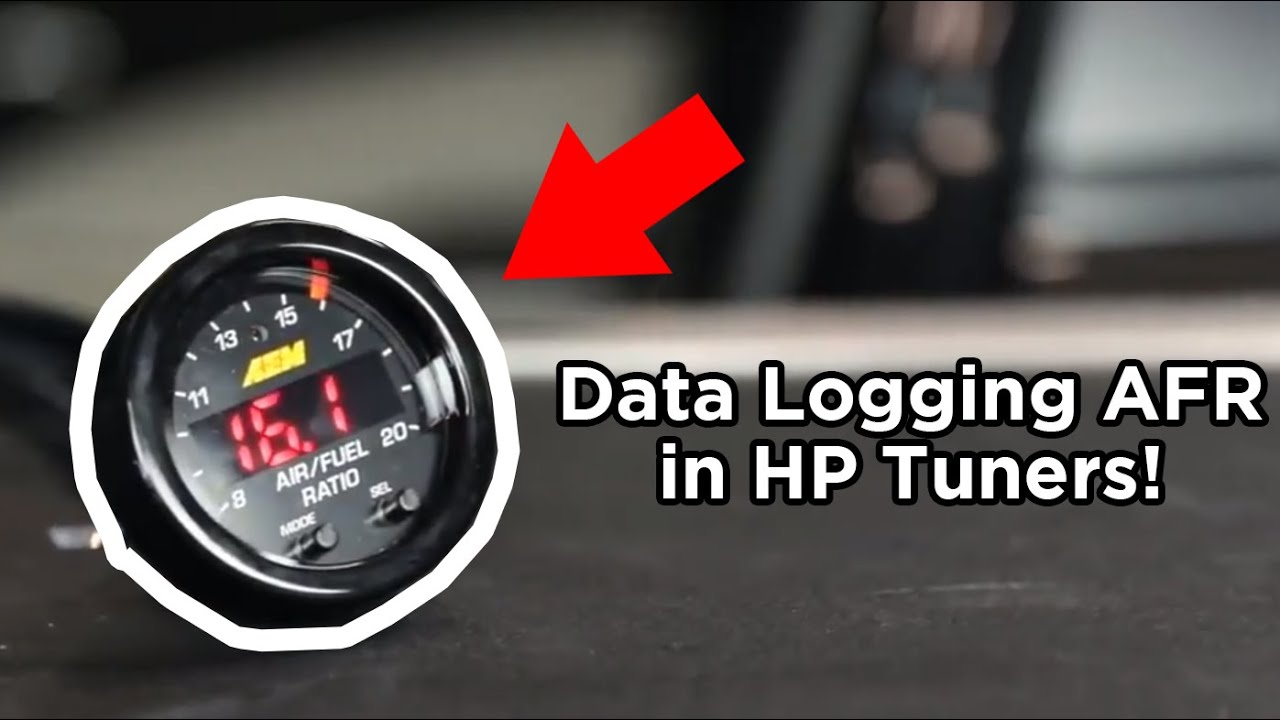 Data Logging AFR  in HP Tuners!