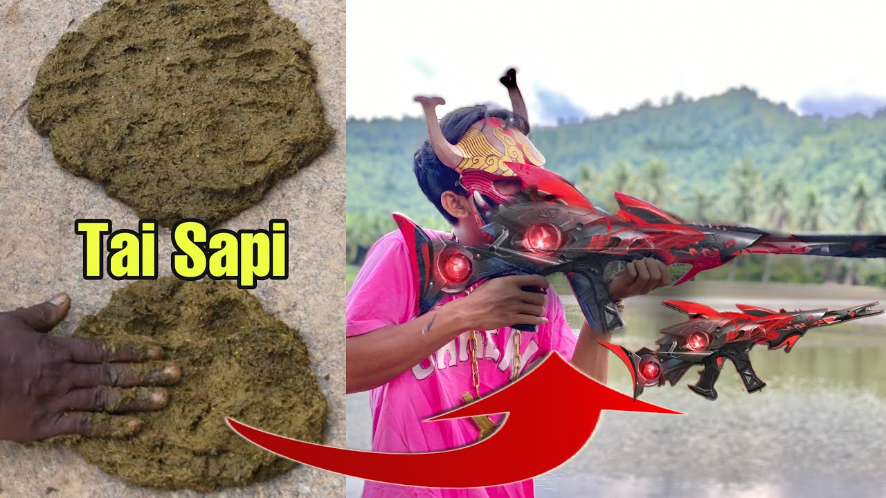 NYOBA NGUBAH TAI SAPI JADI SKIN SCAR MEGALONT3!.APAKAH BISA? #freefirebattleground