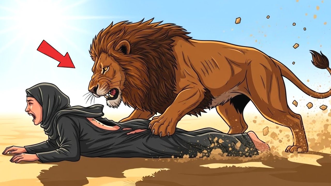 هاجم أسد هذه المرأة، وما حدث بعد ذلك كان مؤلماً للغاية. قصص عربية حقيقية