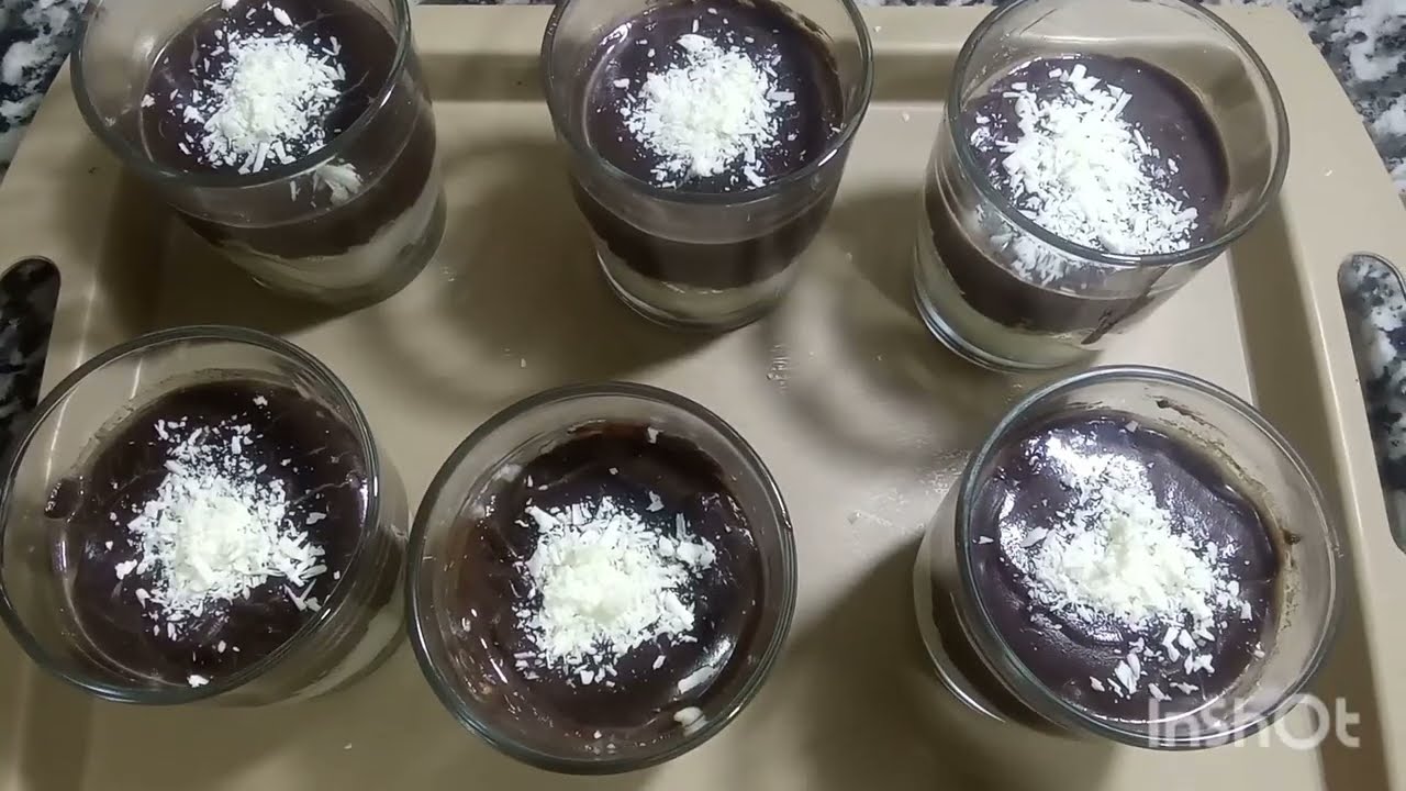 تحلية رائعة 😍 وسهلة بمكونات في كل بيت  