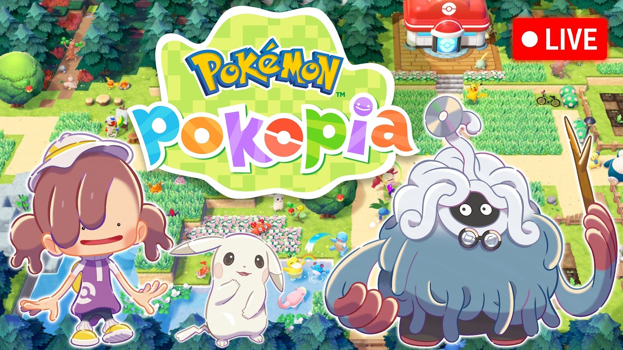 🌙 All-Night Cozy Pokopia Marathon |🌿How is it THIS AMAZING!?