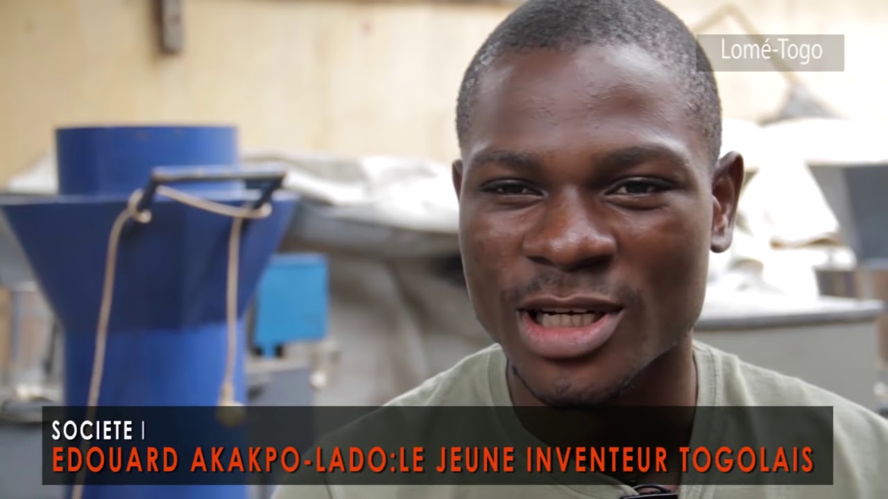 Edouard Akakpo Lado le jeune inventeur Togolais