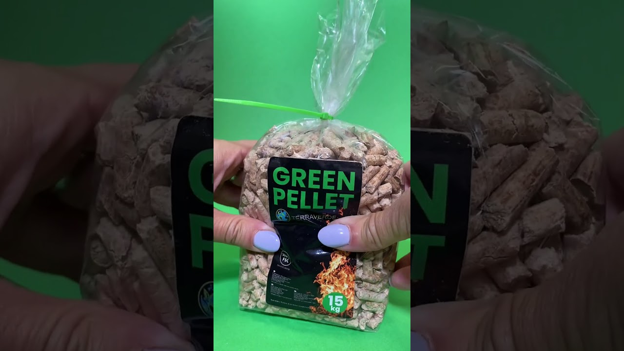 Pellet Terra Verde 15 kg &ndash; Ekologiczne ciepło dla Twojego domu! ♻️🌱#ogrzewanie #pellet #kotły