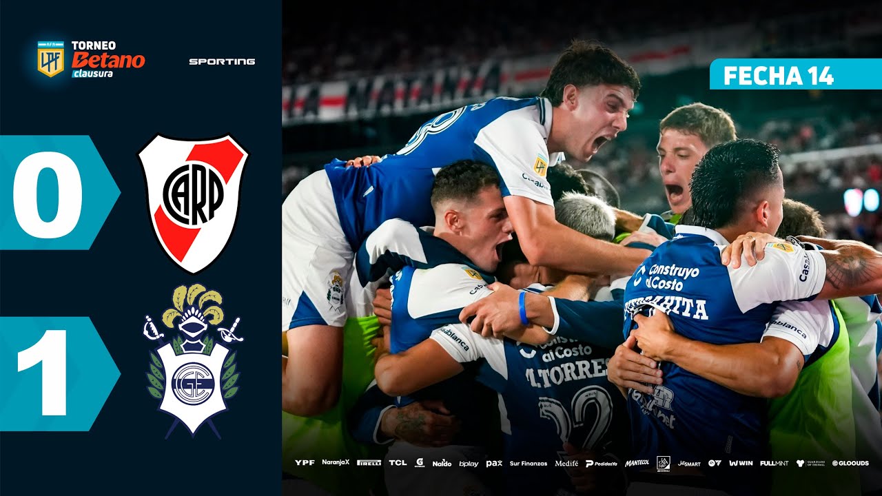 RIVER 0 - 1 GIMNASIA | Resumen del partido | #TorneoBetano Clausura 2025