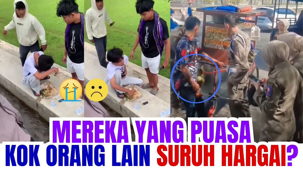 Ajaran Apa ini? ORANG TIDAK PUASA DIPU-KULIN?? #reactionvideo #beritaviral
