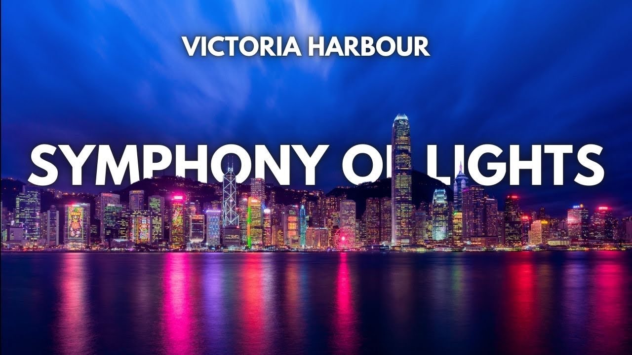 HONG KONG Symphony of Lights and Avenue of Stars - Victoria Harbour Walking Tour [4K]