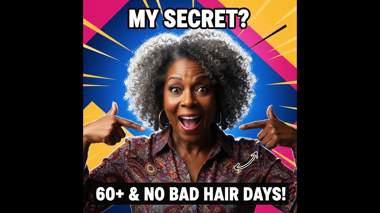Best hair care routines and products specifically for Black women over 60