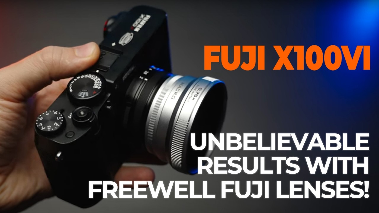 Обзор бленды, телеобъектива и широкоугольного макрообъектива Freewell Fuji | Улучшите свой Fuji X...