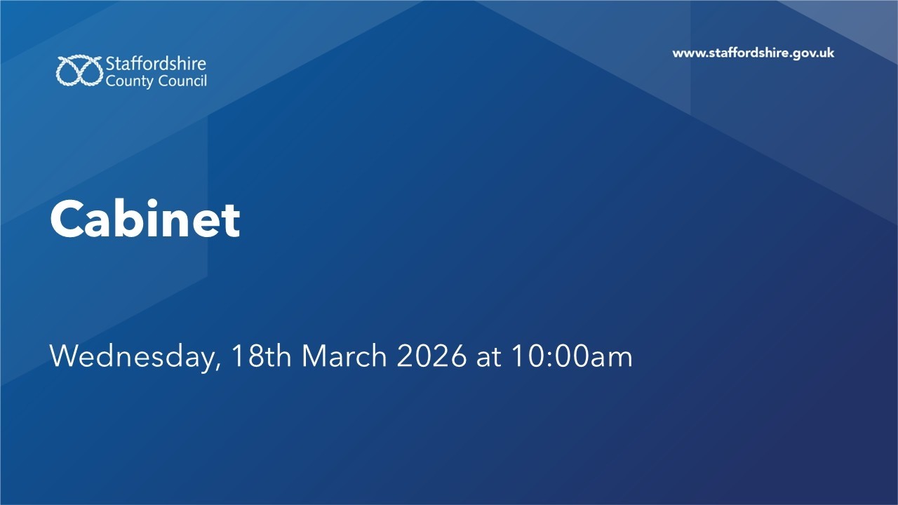 Cabinet. Wednesday, 18th March 2026 at 10:00am