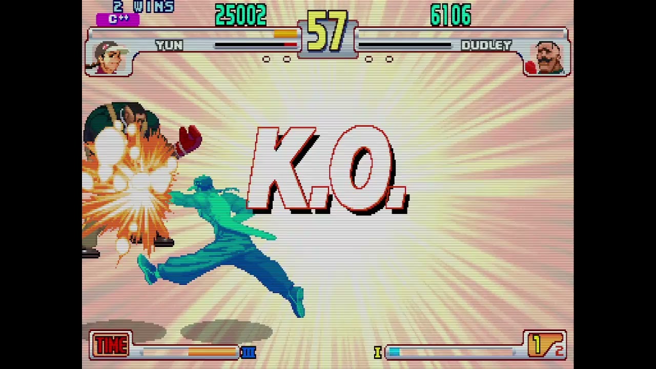 Street Fighter III: 3rd Strike - Yun vs. Dudley 4