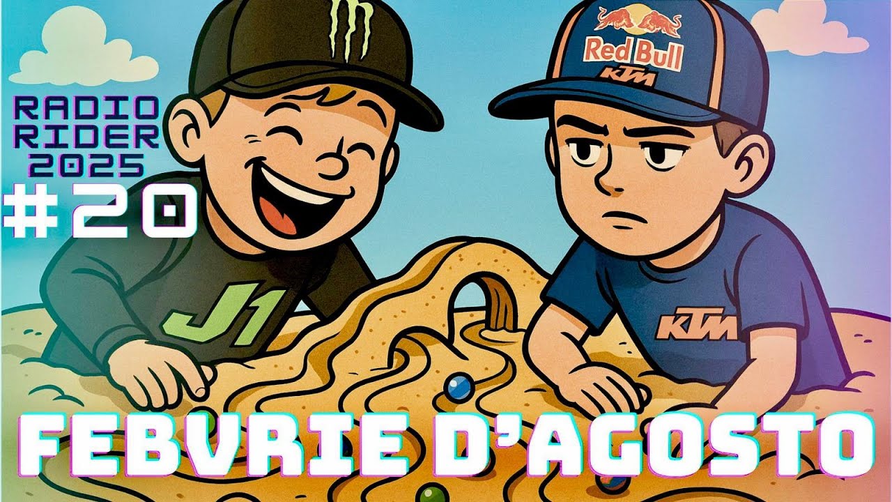 FEBVRIE D'AGOSTO, in vacanza con Romain - Radio Rider 2025 #20
