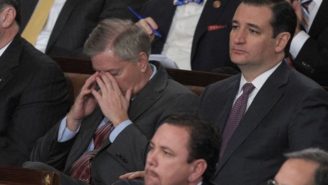 Lindsay Graham Gives Worst Endorsement EVER