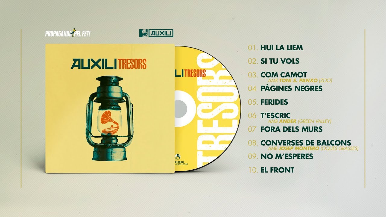 AUXILI - Tresors (&agrave;lbum complet) 2018