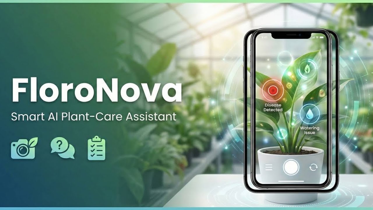 FloroNova &mdash; Your Smart AI Plant Doctor for Instant Care and Diagnosis.
