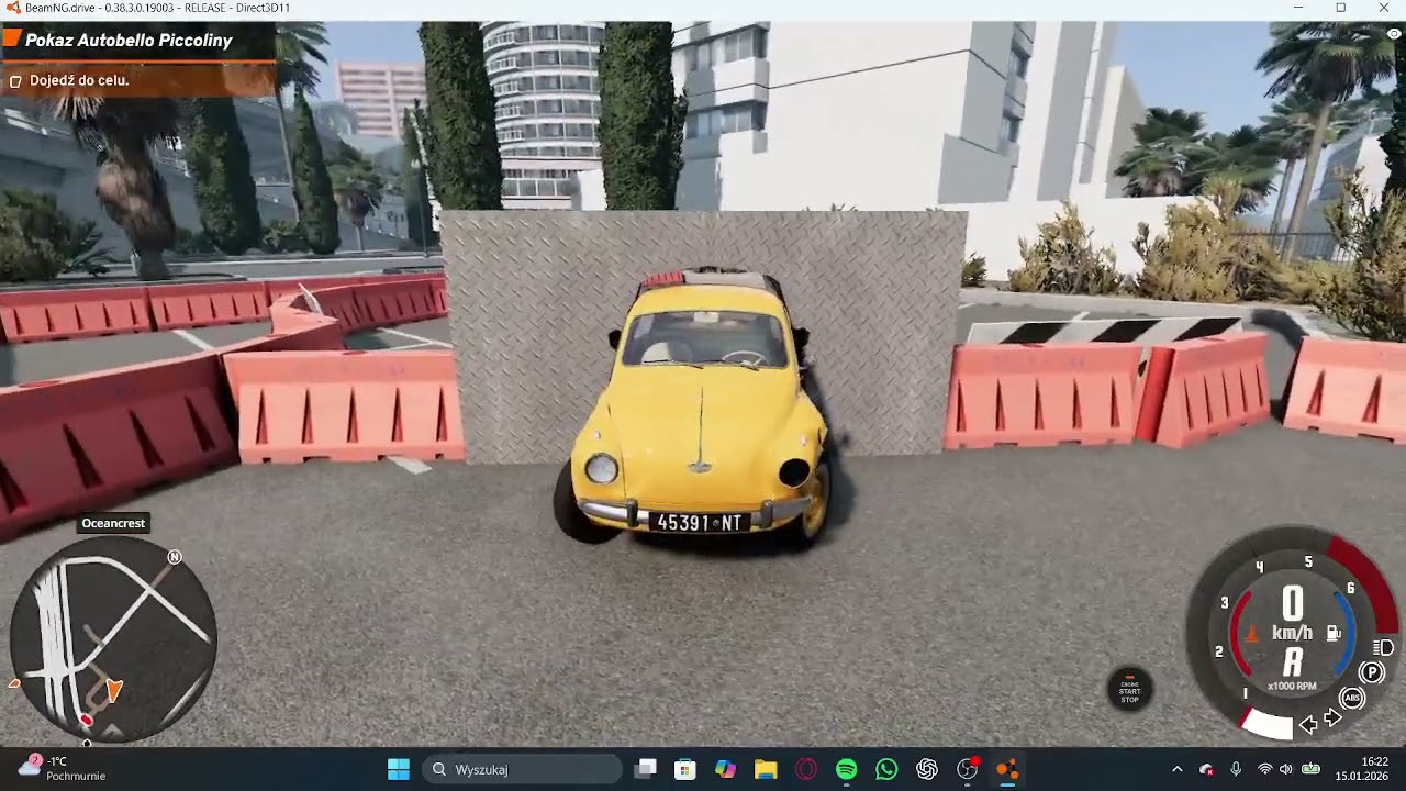wyzwania beamNG drive 1