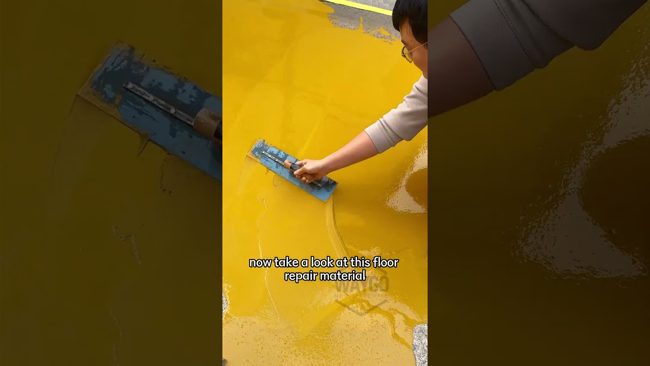 Repair concrete in minutes, save money for decades.#repair #ground #crack