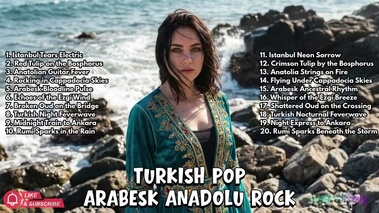 The Best of Middle East Music Zone: 20 Iconic Turkish Pop & Rock Tracks